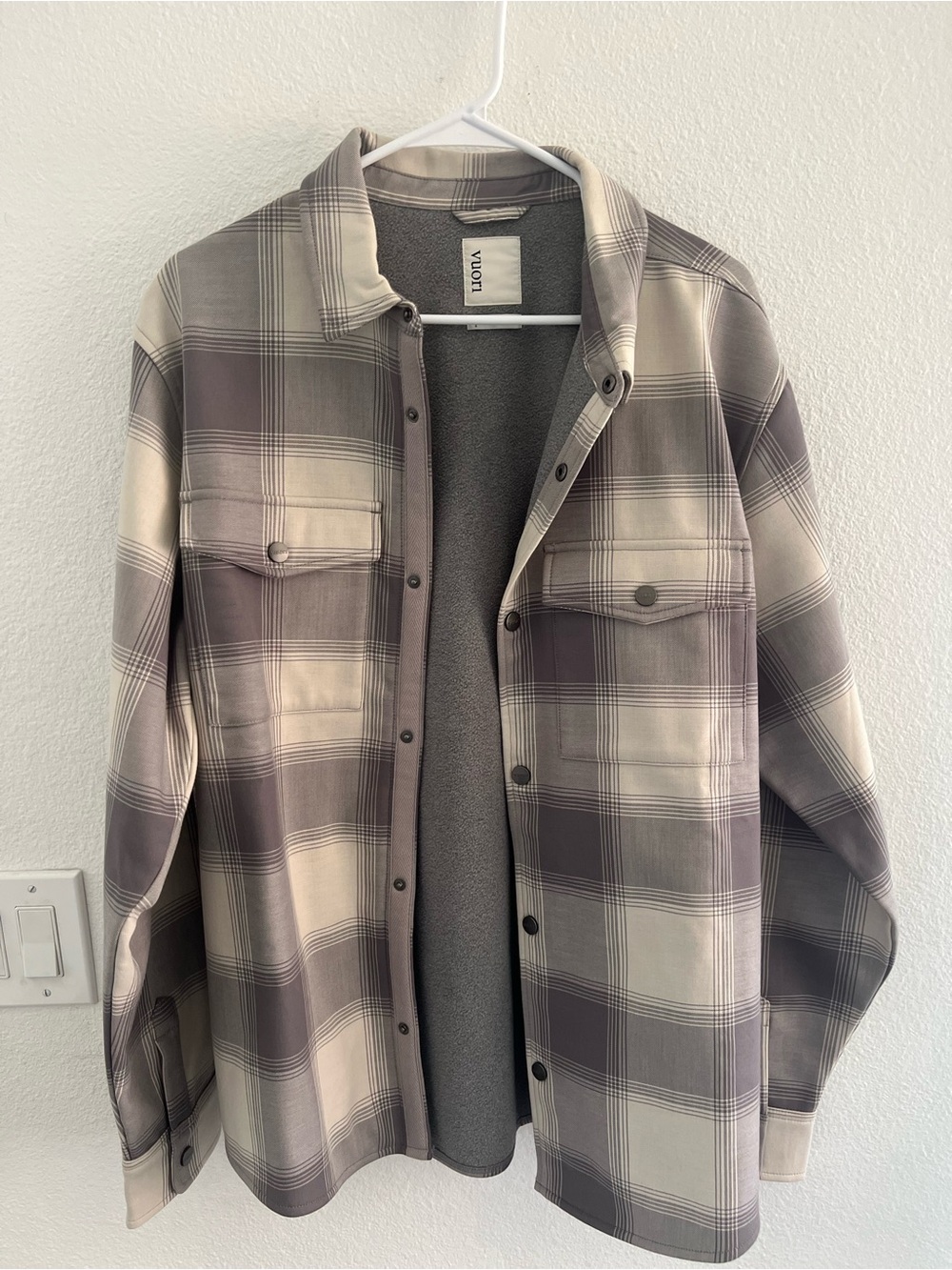 VUORI Range Shirt Jacket 2.0 - Mushroom